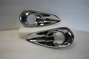 Тюнинг для Накладки Harrier 60 вокруг туманок , хром 