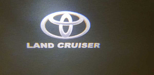Тюнинг для Подсветка в двери Land Cruiser 200 (надпись Land Cruiser)