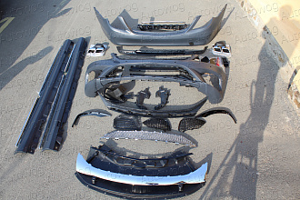 Обвес рестайлинговый на Mercedes S-class W222 63 AMG