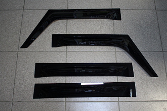 Ветровики Mercedes G-class W463 широкие