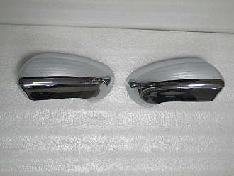 Накладки Qashqai 2007-2013г. на зеркала, хром 