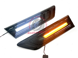 Тюнинг для Накладки Patrol Y62 на воздухозаборник в крыле , с повтором дизайн 2019 г.