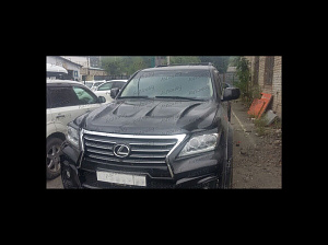 Тюнинг для Капот на LX 570 2008 - 2015 KBTUNE  