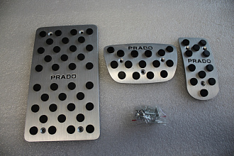 Накладки Prado 150 / Prado 120 на педали, металл