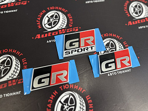 Шильдик GR на крылья и заднюю дверь , 3 шт
