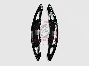 Тюнинг для Накладки на подрулевые лепестки Forester / XV , чёрные