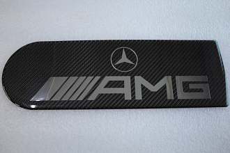 Эмблема Mercedes G-class W463 на запасное колесо , AMG под карбон 