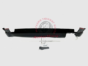 Тюнинг для Губа задняя Prado 150 2009 - 2012 Modellista черная