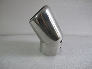 Тюнинг для Насадка глушителя Land Cruiser 200 / LX 570 хром, как оригинал , стиль 1 