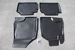 Тюнинг для Коврики в салон Harrier 30 2003 - 2008 Novline (полиуретан) 