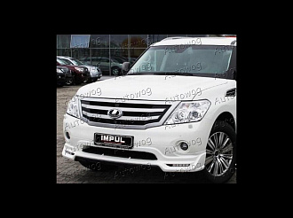 Губа передняя Patrol Y62 Impul 2 c диодами