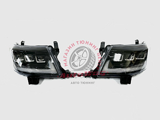 Фары Hilux Pick Up 2012-2015 стиль Lexus