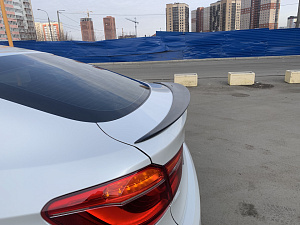 Тюнинг для Спойлер BMW X6 F16 2015 +, на багажник , под покраску