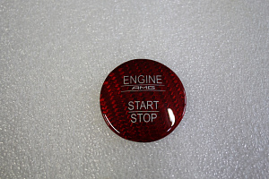 Тюнинг для Накладка Mercedes на кнопку старта ( все модели ) с 2010 года 