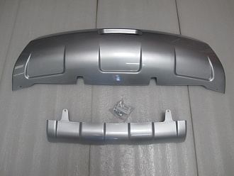 Накладки Qashqai 2007-2010 на бампера