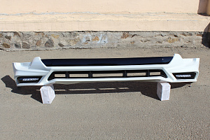 Тюнинг для Губа передняя Prado 150 2018 +, дизайн TRD , белый перламутр