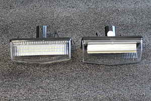 Тюнинг для Подсветка заднего номера Prius 30 