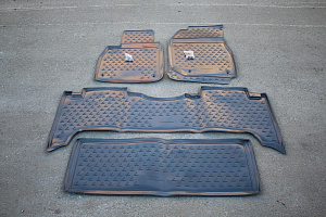 Тюнинг для Коврики в салон LX 470 / LC 100 серые , Novline (полиуретан)