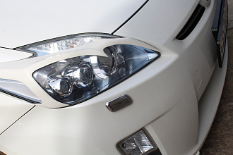 Накладки Prius 30 на омыватели фар , хром 