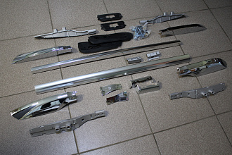 Рейлинги Prado 150 хром