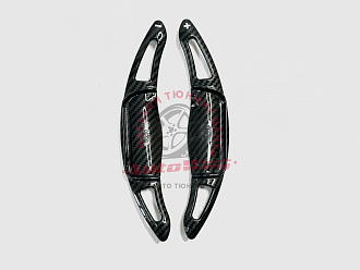 Накладки на подрулевые лепестки Camry V70 , карбон