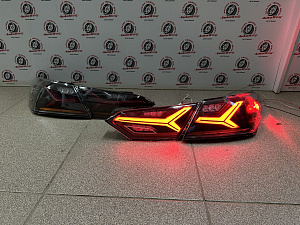 Тюнинг для Стопы Camry V70 2018 +, стиль LAMBO , дымчатые