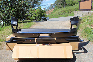 Тюнинг для Бампер задний LX 570 2012 - 2015, дизайн TRD