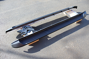 Тюнинг для Пороги ( подножки ) Hilux Pick Up 2015 +, стиль 1