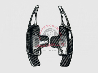 Накладки на подрулевые лепестки Mercedes G-Class 2018+ , карбон