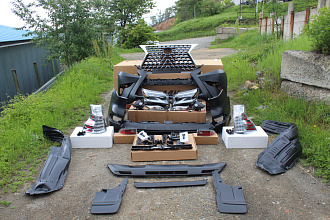 Комплект рестайлинга GX 460 2010-2019 в 2020+