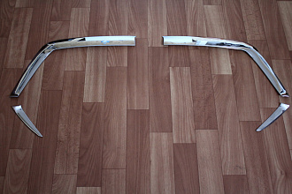 Накладки Harrier 60 вокруг решетки бампера