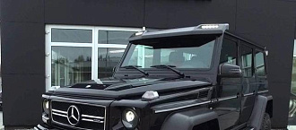 Спойлер Mercedes G-class W463 , на крышу спереди 