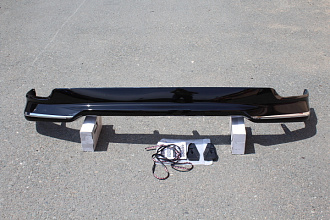Губа передняя Land Cruiser 200 2012 +, Urban Sport , черная