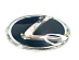 Эмблема Lexus чёрная , 120 мм