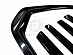 Отсечка окон BMW X5 G05 2018 +, чёрная 