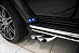 Насадки глушителя Mercedes G-class W463 .G65. G63 , серебро