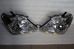 Тюнинг для Фары Patrol Y62 с бегающим повтором 