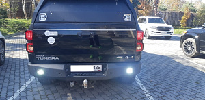 Тюнинг для Стопы Tundra 2007 - 2013 красно дымчатые 