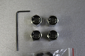 Колпачки на ниппеля с буквой B под шестигранник