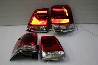 Стопы Land Cruiser 200 2008 - 2015 дизайн 2016 +