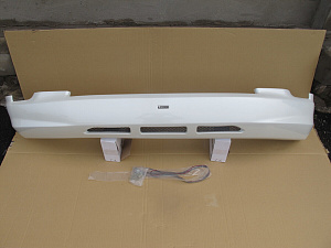 Тюнинг для Губа передняя Prado 150 2009 - 2011 Modellista белый перламутр