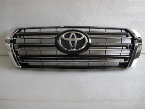 Тюнинг для Решетка Land Cruiser 200 2012 +, стиль Exclusive 2016 +, черный