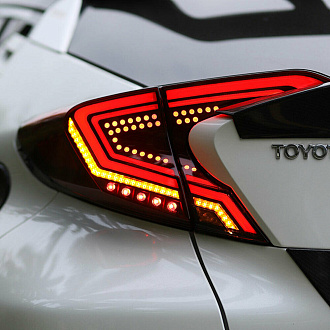 Стопы C-HR дымчатые , диодные 