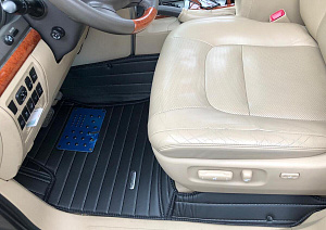 Тюнинг для Коврики в салон Land Cruiser 200 / LX 570 3D экокожа