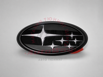 Эмблема Subaru 145 мм , чёрная