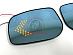 Полотна зеркал Camry V40 / Vitz 90 антибликовые