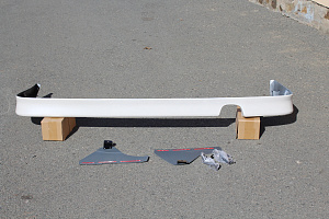 Тюнинг для Губа задняя Land Cruiser 100 / LX 470 белая ( 070 )