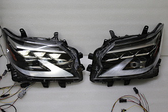 Фары Lexus GX 460 2014 - 2019 в стиле 2020 г