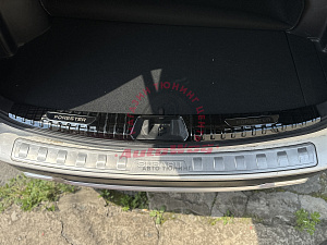 Тюнинг для Накладка Forester 2019 +, внутри двери , тёмный хром