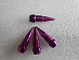 Колпачки на ниппеля Пуля-карандаш, фиолетовые